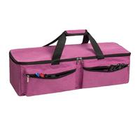 BEISUOSI Bolsa de transporte compatible con Cricut Explore Air y Maker, bolsa de mano compatible con Cricut Explore Air, Silhouette Cameo 4 y suministros (solo bolsa), rosa roja, bagonly, moderno