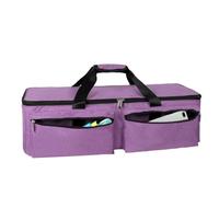 BEISUOSI Bolsa de transporte compatible con Cricut Explore Air y Maker, bolsa de mano compatible con Cricut Explore Air, Silhouette Cameo 4 y suministros (solo bolsa), Purple, bagonly, moderno