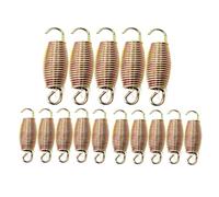 BEITESI Recambio Resorte Mini trampolin muelles Cama Elastica Muelle de Repuesto Mini Trampoline Fit del trampolín Infantil 90mm/3.5inches(15paquete)