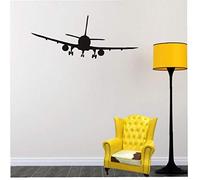 Beito Enfriar 1pc del avión de pasajeros del Aeroplano Silueta Pegatinas de Pared Decoración de la Sala decoración del Dormitorio de Vinilo Adhesivos para niños decoración del hogar