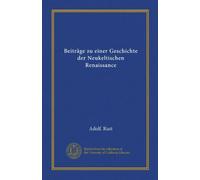 Beiträge zu einer Geschichte der Neukeltischen Renaissance (Vol-1)