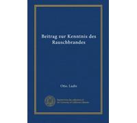 Beitrag zur Kenntnis des Rauschbrandes
