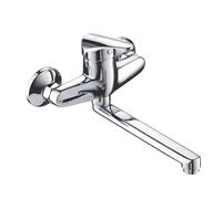 Beitz & Walz AQVABASIC II - Fregadero de pared (150 mm, cromo)