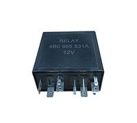 Beiyasi Módulo de Motor de relé de limpiaparabrisas Retardo Intermitente 377 Reemplazo de 11 Pines Compatible con Audi-A4 Golf-Passat Jetta 4B0955531A Negro