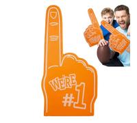 Beiykhera 2PCS Dedos De Espuma, Gladiadores De Dedos De Espuma Para Reuniones Deportivas Y Accesorios De Animación, Dedo De Espumas Número 1 Para Eventos Deportivos, Bodas