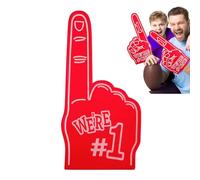 Beiykhera 2PCS Dedos De Espuma, Gladiadores De Dedos De Espuma Para Reuniones Deportivas Y Accesorios De Animación, Dedo De Espumas Número 1 Para Eventos Deportivos, Bodas