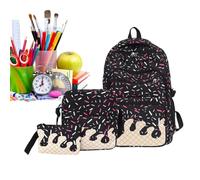 Beiykhera Mochila para Guardería Set de 3 Piezas Bolsa Escolar y de Lindo