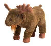 BEJOY Peluche de alce para niños, juguete suave para los amantes de los animales, juguetes de peluche como accesorio para el hogar, cumpleaños