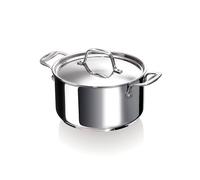 Bekaline Chef - Cacerola con Tapa, Acero Inoxidable, Compatible con inducción, 28 centímetros