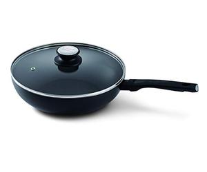 BEKA Kitchen Fun Salsa Wok Aluminio antiadherente 28 cm con Tapa