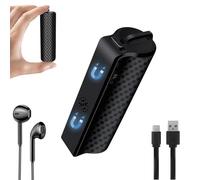 Bekasa 64GB Grabadora de Voz Mini, 100H Grabación Continua Magnético Grabadora Portátil con Activación por Voz Grabadora de Audio USB C Digital MP3 para Conferencia Clases Entrevistas