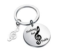 Bekech - Llavero musical con diseño de clave de sol