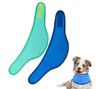 Bekecidi 2 bandanas refrescantes para perros, bandana de hielo para perro, bandana de enfriamiento instantáneo para mascotas, transpirable, cuello de hielo de verano para perros, gatos, accesorios de