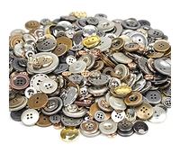 Bekecidi 450 Botones de Colores Varios Tamaños, de Resina Redondos Surtidos para Coser, Manualidades, Cárdigans de Bebé, Bricolaje Hecho a Mano (9mm-35mm)