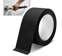 Bekeify Cinta de Agarre de Goma 5CMx5M Cinta Antideslizante Adhesiva con Textura Antideslizante en Forma de Diamante Mejora Fricción para Mangos de Herramientas Bricolaje y Superficies Contacto, Negro
