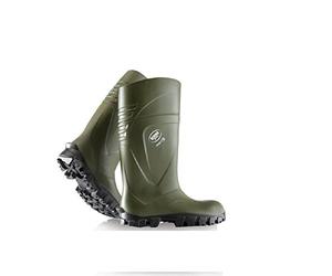 Bekina Steplite® X - Botas de invierno ligeras para agricultura, verde y negro, 42 EU