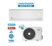 Beko BEHPG120 + BEHPG121 Aire Acondicionado 12000Btu 3,5Kw WIFI Evolutio