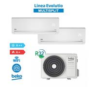 Beko BGMPO181 + BGMPI 095-125 Set de Aire Acondicionado Dual Split Evolutio 2025