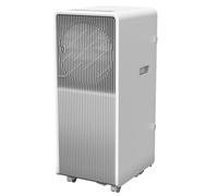 Beko - BP412H - Aire acondicionado portátil, 7000 BTU/h, refrigeración y calefacción, deshumidificación, control simple e intuitivo, clase energética A - Blanco/Gris, 33,5 x 69,8 x 28,5 cm