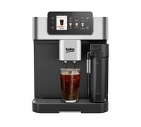 Beko CEG7348X Cafetera con Molinillo, 1350 W, Capacidad 250 g de Granos, Color Negro / Plata