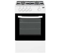 BEKO CSG42009DW BEKO COCINA DE GAS 4 QUEMADORES HORNO DE GAS 54LT 50x50...