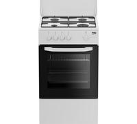 Cocina Independiente Beko CSG42009DW 50x50 4 Quemadores Gas Butano Blanco