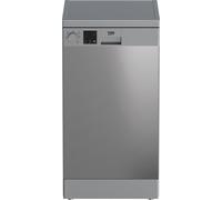 Beko DVS05030X Lavavajillas Slim 45 cm 10 Cubiertos Inox 5 Programas Clase D