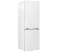 Beko France PL combinado 343 L (223 + 120) - Clayetas de cristal - Descongelación Auto - MinFrost - H 185,2 / L 59,5 - Blanco