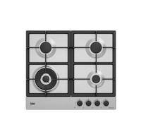 Beko HIAW64225SX Quemador Encimera 60CM Acero Inoxidable 4 Quemadores