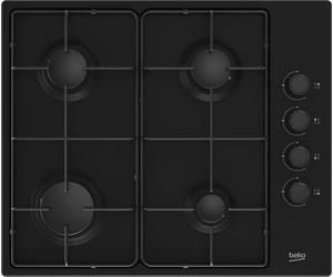 Beko hibg64120sb hobs negro integrado 60 cm encimera de gas 4 zona(s)
