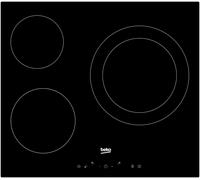 Beko HIC63402T hobs Negro Integrado Cerámico 3 zona(s)