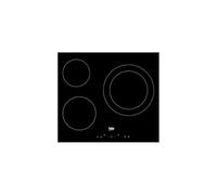 Beko HIC63402T hobs Negro Integrado Cerámico 3 zona(s)