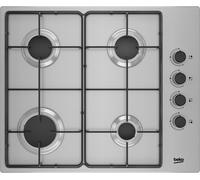 Beko HIGG 64103 SXN hobs Acero inoxidable Integrado 58 cm Encimera de gas 4 zona(s)