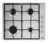 Beko HIGG641C3SX Quemador Encimera 60CM Inox 4 Fuegos Rejillas Esmaltado