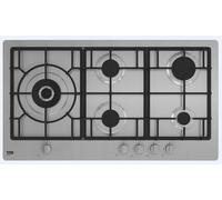 BEKO HIML95225SXE Cocina De 5 Fuegos (Wok) 90CM Rejillas De Hierro Fundido