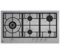 Beko HIML 95225 SXE Acero inoxidable Integrado 90 cm Encimera de gas 5 zona(s)