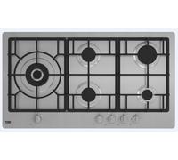 Beko HIML95225SXE Quemador Encimera 5 Fuegos ( Wok ) 90 CM Rejillas Hierro