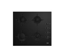 Beko HING 64120 SB hobs Negro Integrado 65 cm Encimera de gas 4 zona(s)