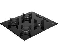 BEKO HING 64120 SB: placa de gas cristal 4 fuegos, 65 cm, negro | Cristal negro + alta eficiencia