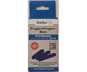 Beko Juego Rascadores de Juntas 12/10 18/16 24/20 mm, 3 Piezas