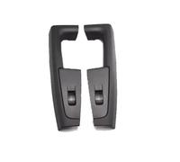 Bekuyu 2 Uds 3TD867157 Manija De Puerta Interior Delantera Trasera Marco De Reposabrazos Panel De Control Embellecedor Para Skoda Para Superb 2008 2009-2013 (Black rear)