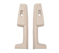 Bekuyu 2 Uds 3TD867157 Manija De Puerta Interior Delantera Trasera Marco De Reposabrazos Panel De Control Embellecedor Para Skoda Para Superb 2008 2009-2013 (Beige rear)