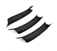 Bekuyu 3 Piezas De Cubierta De Manija De Puerta Interior De Coche Para X5 F15 2014 2015 2016 2017 2018 Para X6 F16 2015 2016 2017 2018 (Matte Black)