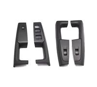 Bekuyu 3TD867157 Para Skoda Para Superb 2008 2009-2013 Marco Reposabrazos Manija Puerta Interior Trasera Delantera Panel Control Interruptor Embellecedor (Black set)