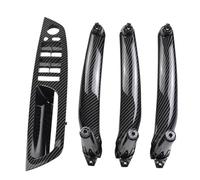 Bekuyu 51416969401 51416969405 Reemplazo De Cubierta De Manija Interior De Puerta Para X5 X6 E70 E71 2007 2008 2009 2010 2011 2012 2013 (Carbon fiber look)