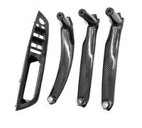 Bekuyu 51416975791 Manija Repuesto Para Reposabrazos Interruptor Ventana Puerta Interior Del Conductor LHD RHD Para X5 X6 E70 E71 E72 2007 2008 2009-2013 (Carbon LHD 4PCS)