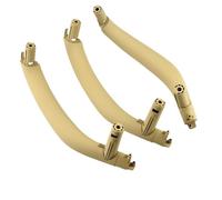 Bekuyu 51417292243 51417292244 Para F15 X5 2014 2015-2018 Para F16 X6 2015 2016-2019 Cubierta Embellecedora De Manija De Puerta Interior (3Pcs RHD-Beige)