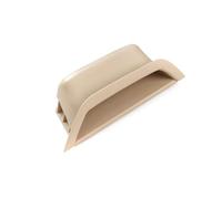 Bekuyu Cubierta Para Tirador De Panel De Manija De Puerta Interior De Automóvil LHD RHD Para X3 X4 F25 F26 2010 2011 2012 2013 2014 2015 2016 (Driver side beige)