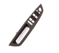 Bekuyu Embellecedor De Panel De Cubierta Interior De Manija Puerta Delantera Trasera Izquierda Y Derecha Para X5 X6 E70 E71 E72 2007 2008 2009 2010-2013 (LHD Moka)