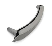 Bekuyu Interior Automóvil Cubierta Manija Puerta Pasajero Izquierda Derecha Embellecedor 51416970235L 51416970236R Para X5 X6 E70 E71 E72 2007 2008-2013 (Left Grey)